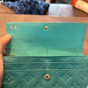 Louis Vuitton Turquoise Wallet